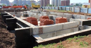 Фундаменты промышленных зданий в Чапаевске цена от 25100 руб. - заказать строительство фундамента промздания под стальные колонны